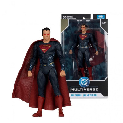 Figura mcfarlane toys dc universe batman v superman: dawn of justice superman heat version 18cm