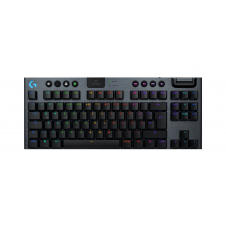 Logitech G G915 X Lightspeed teclado Juego USB + RF Wireless + Bluetooth QWERTY Internacional de EE.UU. Negro