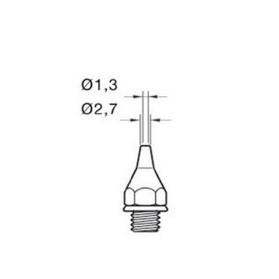 Punta Desoldador 32HT 2,7mm para DST JBC 0321400