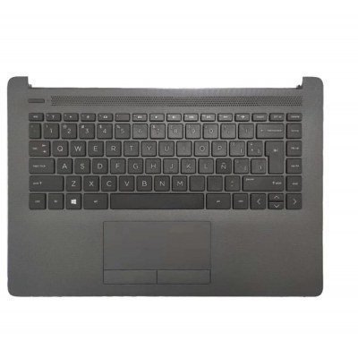 Top case + Teclado compatible para portátil HP 240 G7 Gris oscuro L44060-071