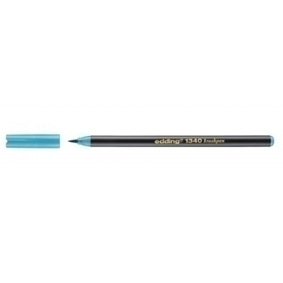 ROTUL.EDDING 1340 BRUSHPEN TURQUESA - Pack de 10 unidades