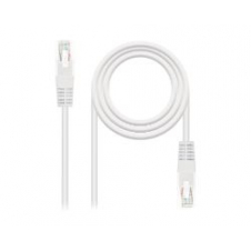 Nanocable RJ45 Cat.5e UTP AWG24 1m Blanco(10.20.0101-W)