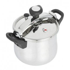 Olla a presión rápida Jata OPC10, ABOMBADA, 10 litros, inox