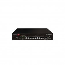 Edimax Switch GS-5210PLG Gestionado Gigabit Ethernet (10/100/1000) Energ?a sobre Ethernet (PoE) Negro