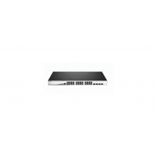D-Link DGS-1210-28MP/E switch Gestionado L2 Gigabit Ethernet (10/100/1000) Energ?a sobre Ethernet (PoE) 1U Negro, Gris
