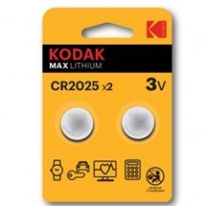 Blister pilas kodak boton litio ultra cr 2025 - pack blister 2 pilas