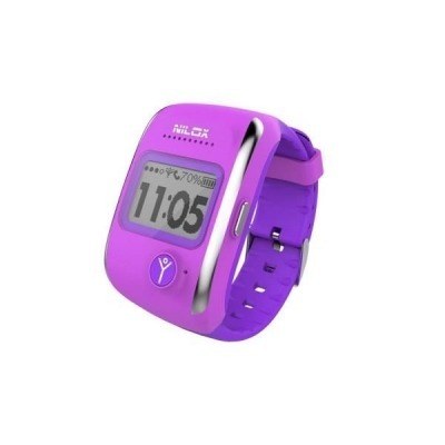 Nilox Bodyguard 1 LCD Púrpura reloj inteligente