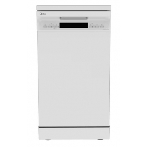 Lavavajillas Midea MFD45S200W.2-ES, 45 cm, 10 servicios, clase E, 76 kWh año, 49dB, media carga, Wifi, blanco