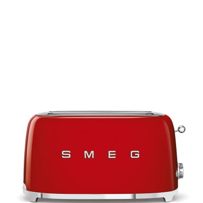 SMEG TOASTER 2X4 50´S STYLE RED TSF02RDEU