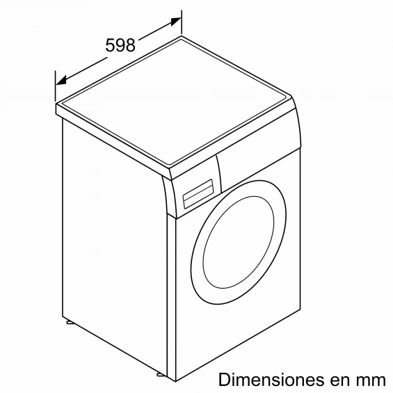 Lavadora Siemens WU14UT62ES, 9 kg, 1400 rpm, clase A, blanco - imagen 11