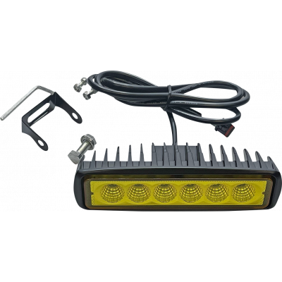 Yellow High Power LED Driving Light Bar CUSTOM DYNAMICS LB-HP-Y-2