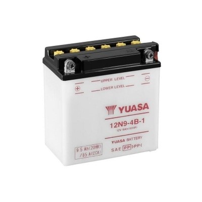 Yuasa battery 12N9-4B-1 Combipack (con electrolito) 12N9-4B-1