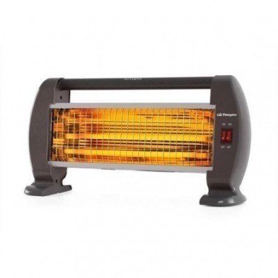 Estufa de Cuarzo Orbegozo BP 0206/ 3 niveles de potencia/ 1200W