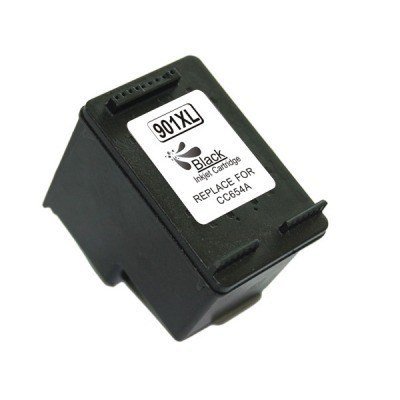 HP 901XL Negro Cartucho de Tinta Remanufacturado - Reemplaza CC653AE/CC654AE
