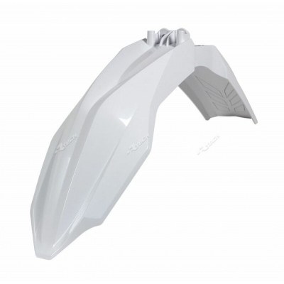 RACETECH Front Fender White Husqvarna R-PAHSQBN9915