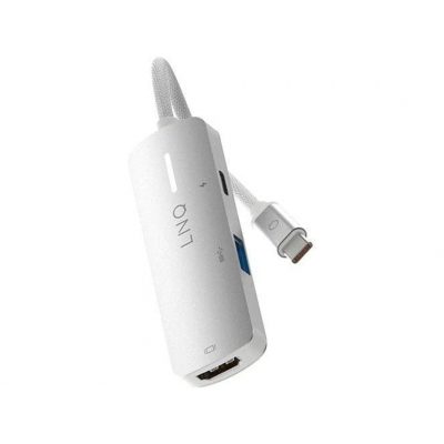LINQ Adaptador 3in1 USB-C HDMI 140W
