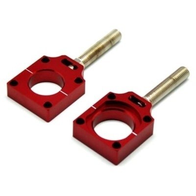 Tensores de eje trasero V PARTS rojo - Honda ASRAB-12-RD