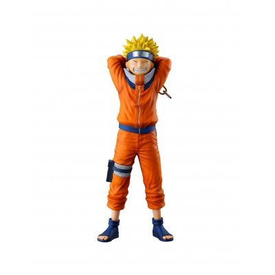 Figura Ichibansho Naruto Uzumaki - The Land of Waves | Escultura detallada | Edición coleccionista | Producto oficial licenciado
