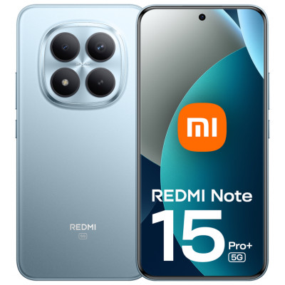 SMARTPHONE XIAOMI REDMI NOTE 15 PRO+ 5G 6,83 12GB/512GB GLACIER BLUE