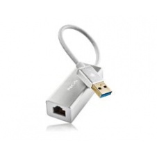 Adaptador NGS USB 3.0 a RJ45 GbE Plata (HACKER3.0)
