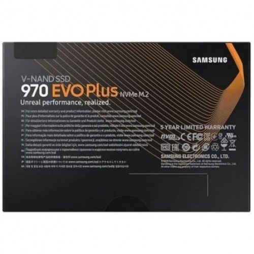 Disco SSD Samsung 970 EVO Plus 500GB/ M.2 2280 PCIe