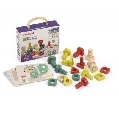 JUEGO ED.MINILAND ECO ACTIV.NUTS&BOLTS