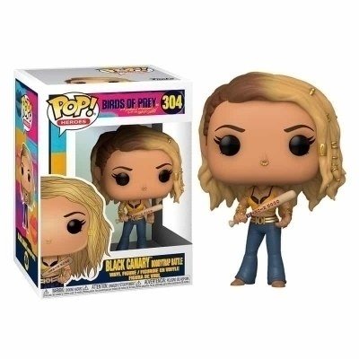 Funko pop dc aves de presa canario negro black canary 44372