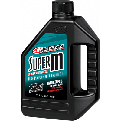 Aceite de motor de base sintética 2T Super M Injector MAXIMA RACING OIL 28901