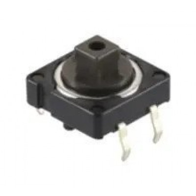 Pulsador Tacto 12x12mm altura 7,3mm Abierto Reposo ALPS