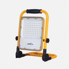 Proyector Inalambrico Brion 50w 6500k Amarillo 1980lm 4modos Ip65 Cable 1m Orientable 33x25,5x6cm
