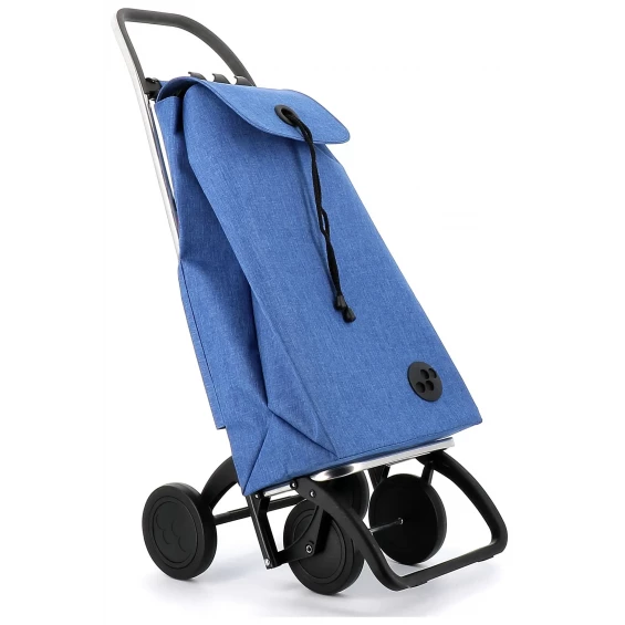 Carro de la compra Rolser I-MAX Tweed 4 Ruedas 43 L, Azul - imagen 5