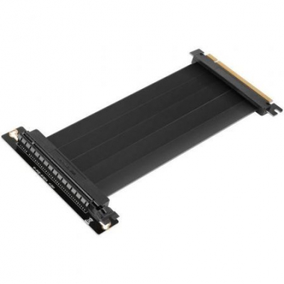 CABLE RISER PCIE 4.0 MARS GAMING MCAPCIE40 x16 FLEXIBLE NEGRO CONECTOR 90º