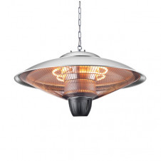 Calefactor Exterior Colgante Koel 2000w Plata 2potencias Ip34 100x60x60 Cm