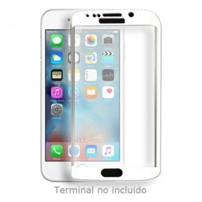 PROTECTOR FULLSCREEN GLASS 3D MYSCREEN PROTECTOR - CRISTAL TEMPLADO 0.33MM - OLEOFOBO - DUREZA 9H - PARA IPHONE 6 PLUS/6S PLUS - BLANCO