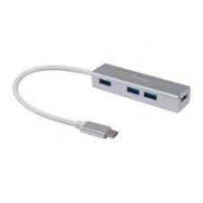 Hub Equip Usb-c 3.0 A 4xusb-a 3.0 Plata