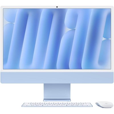 Ordenador all in one apple imac 24 pulgadas retina 4.5k blue chip m4 10c - 16gb - ssd 256gb