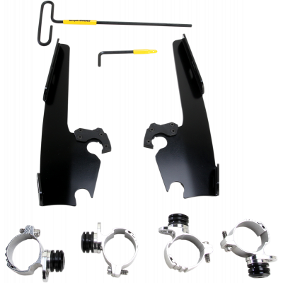 Kit de anclaje completo Trigger-Lock para parabrisas Fats/Slim MEMPHIS SHADES MEB2005