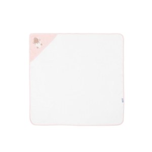 Toalla con capucha 90/90 cm Dreamy Flight Rosa