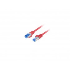 Lanberg PCF6A-10CC-0025-R cable de red Rojo 0,25 m Cat6a S/FTP (S-STP)