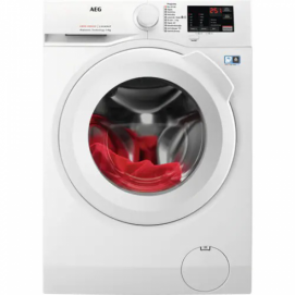 Lavadora AEG L6FBI947P, 9kg, 1400rpm, clase A, ProSense, display, blanco
