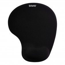 Savio MP-01B mouse pad black Negro