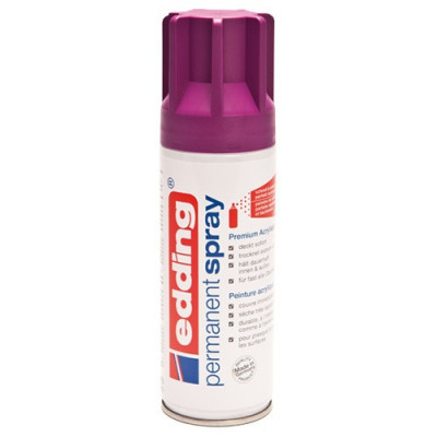 Permanent Spray pintura acrílica 200 ml Rosa Bote de spray