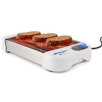 Tostador Orbegozo TO 1012/ 600W/ Blanco y Plata
