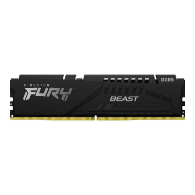 Memoria ram ddr5 128gb 2x64gb kingston - 5600mhz - pc5 44800 - fury beast - cl36