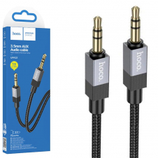 Hoco UPA32 Cable Auxiliar Jack 3.5mm a Jack 3.5mm Negro