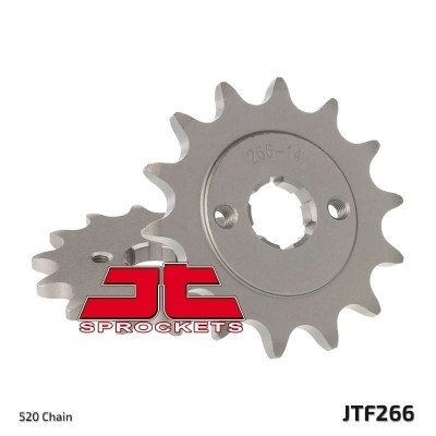 Piñón JT SPROCKETS acero estándar 266 - Paso 520 JTF266.14