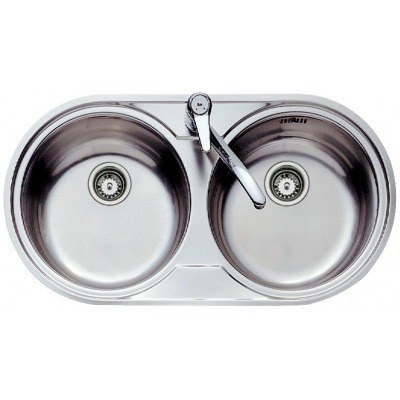Fregadero de dos cubetas Teka DR 80 2C