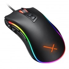 MOUSE GAMER XZEAL ÓPTICO,4000 DPI, NEGRO