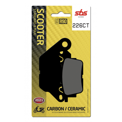 CT Scooter Carbon Tech Organic Brake Pads SBS 226CT