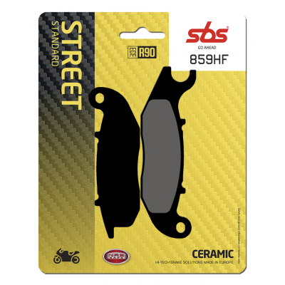 HF Street Ceramic Organic Brake Pads SBS 859HF
